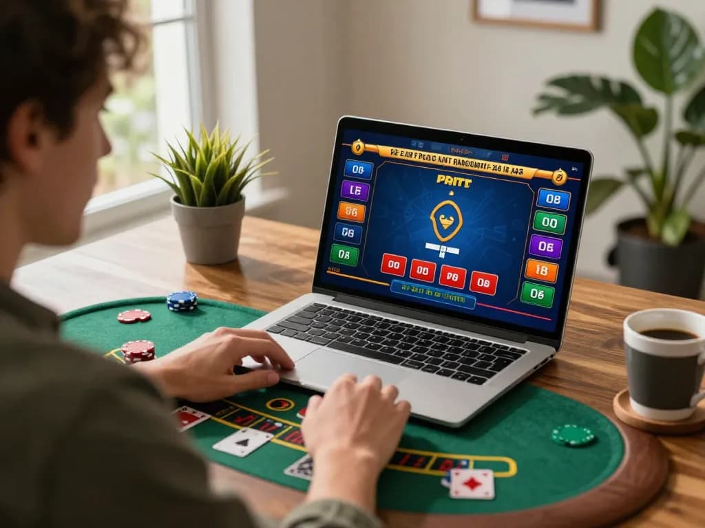 Play blackjack at 794 club, showcasing an intense online session with live dealer interface and strategic gameplay.