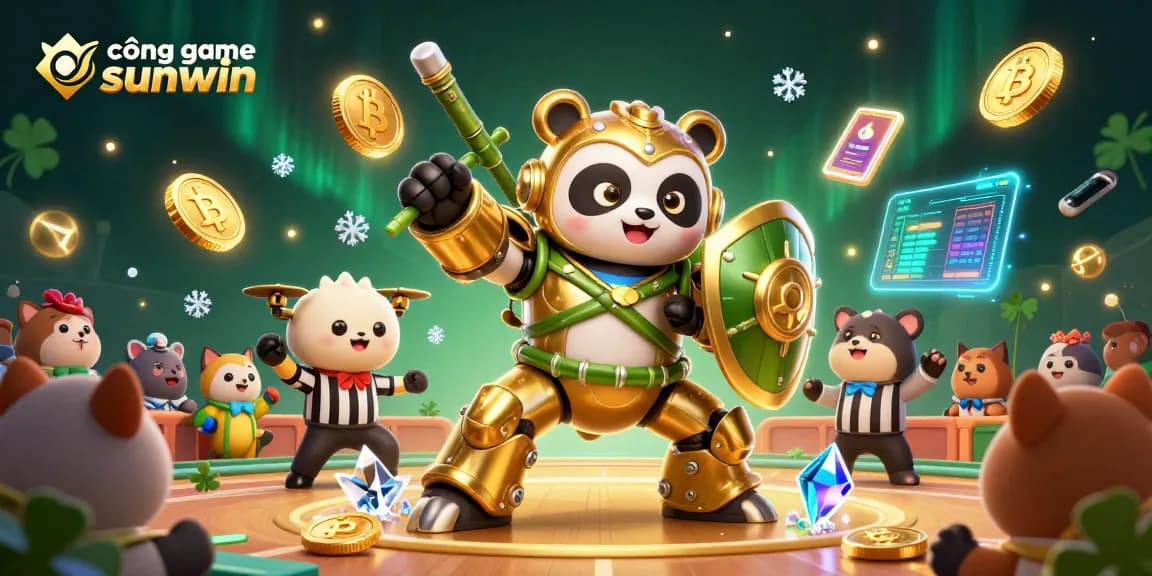 Enjoy thrilling gameplay at cổng game sunwin with dynamic digital elements and vibrant characters.