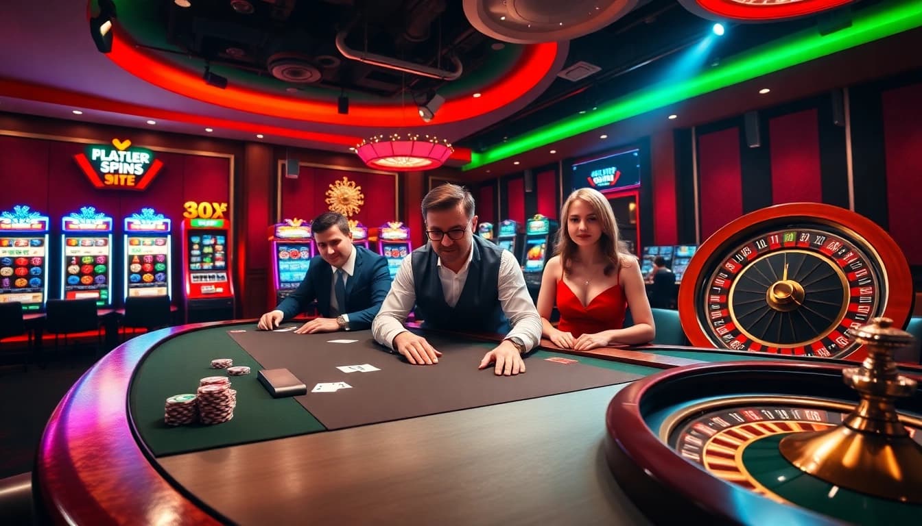 Experience the thrill of online gambling at https://888p.se.net/ with a stunning poker table scene.
