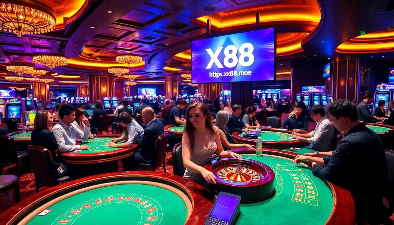 Experience the excitement at https://xx88.moe/ with thrilling casino games and engaging players.