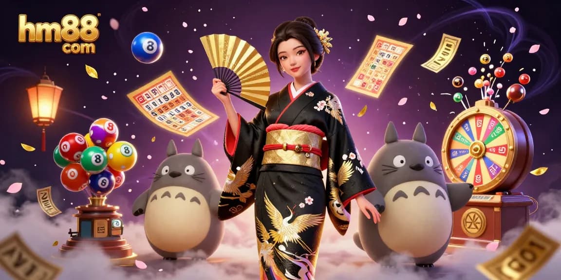 Experience thrilling games at hm88 com with vibrant lottery balls, an engaging fan theme, and lively visuals.