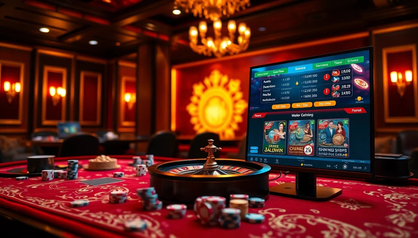 Experience the thrill of Game bài Sunwin with dynamic casino visuals and engaging gameplay.