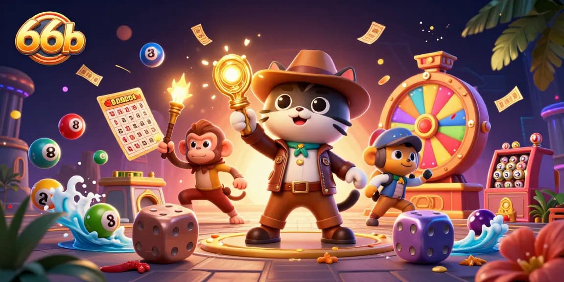 Join the excitement at 66b, where players discover games with golden artifacts and thrilling lottery surprises.