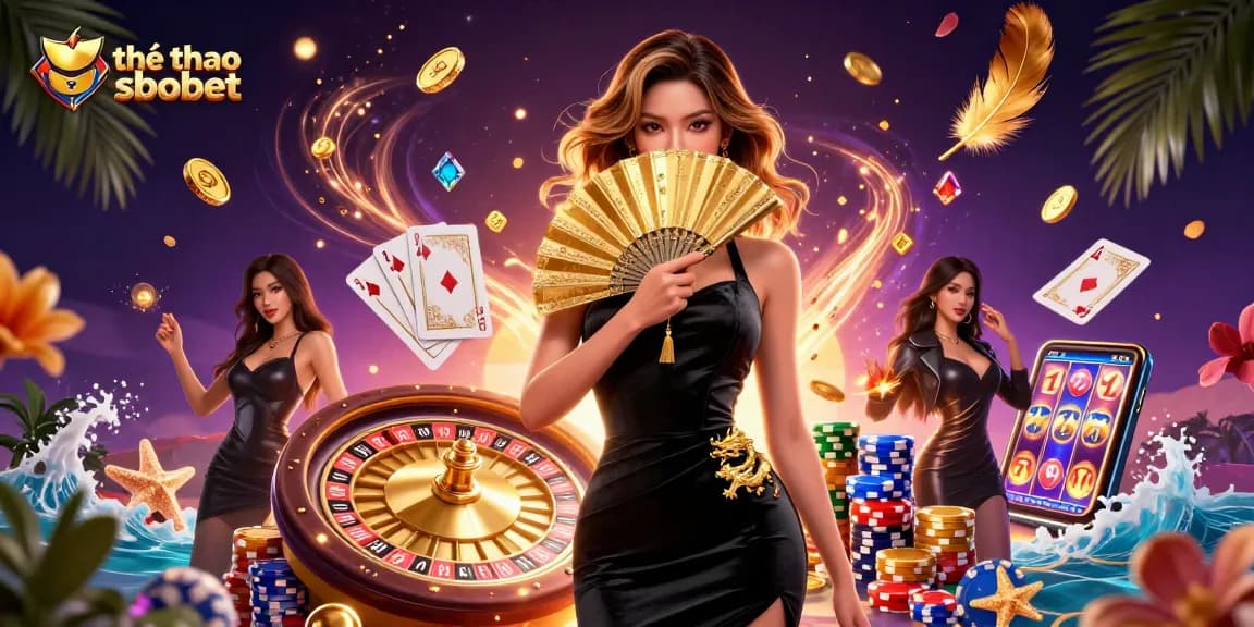 Experience thrilling sports betting with thể thao sbobet, showcasing stunning casino elements and captivating visuals.