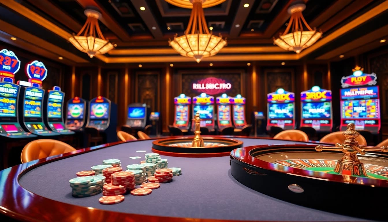Gamble at a luxurious casino table featuring games from https://rr88c.pro/ for an exciting gaming experience.