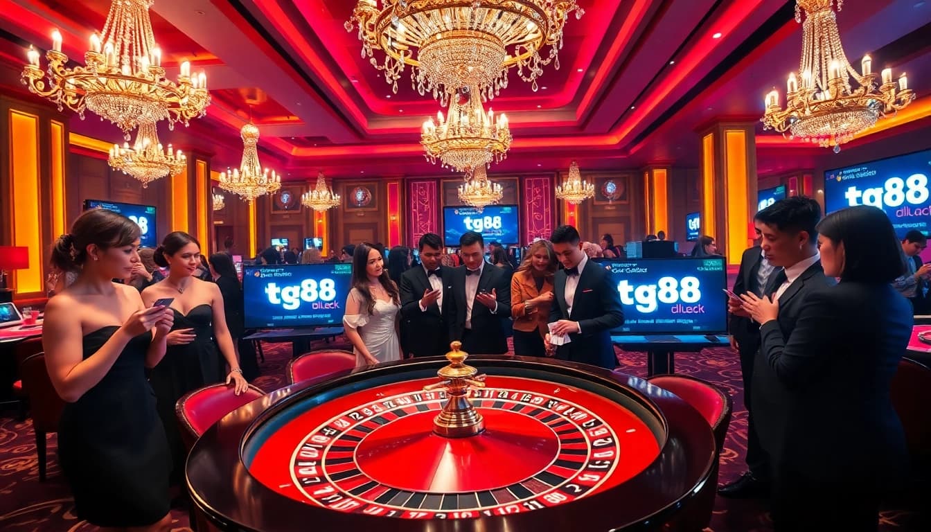 Experience the thrill of winning at the roulette table with https://tg88.black/ enticing online games.