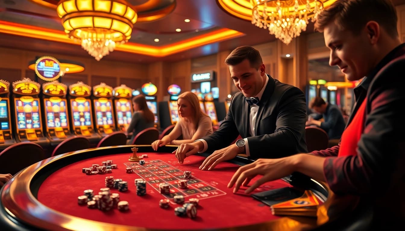 Engage with the excitement of nhà cái max88 as players enjoy thrilling casino games in a vibrant atmosphere.