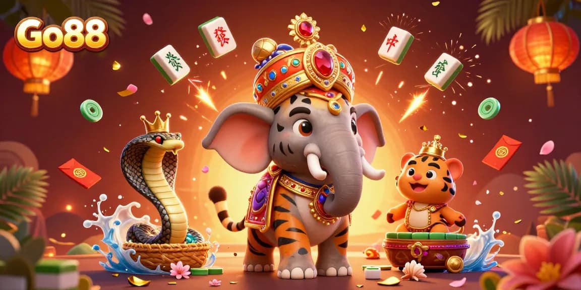 Join Go88 for exciting casino adventures with vibrant characters and dynamic game elements.