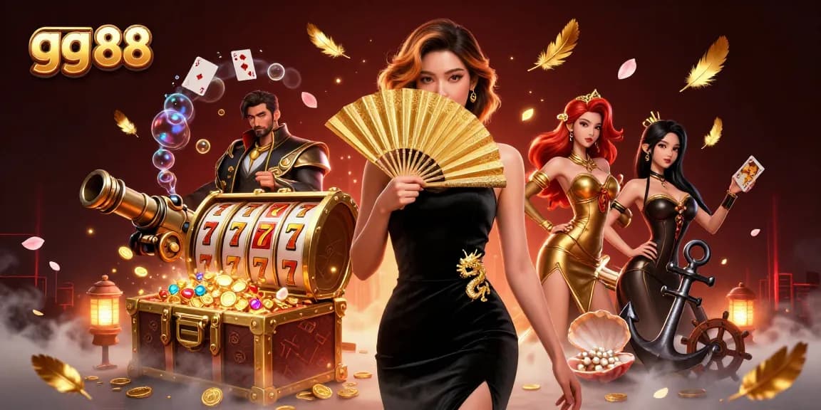 Experience the excitement of gg 88 casino games with our stunning 3D illustration featuring vibrant elements and engaging action.