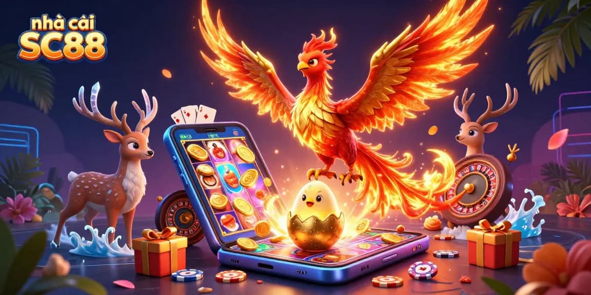 Experience thrilling gameplay at nhà cái SC88 with vibrant slot games and dynamic elements.