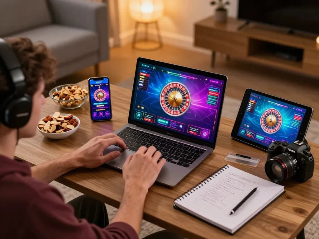 Engaging online gameplay on cucu777 with live dealer roulette, showcasing exciting gaming experience.