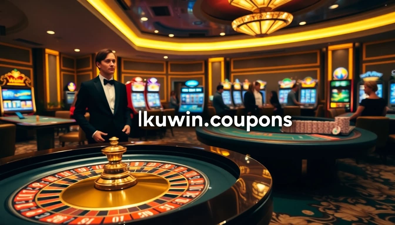 Experience the excitement of gaming at kuwin.coupons with professional dealers and luxurious casino settings.