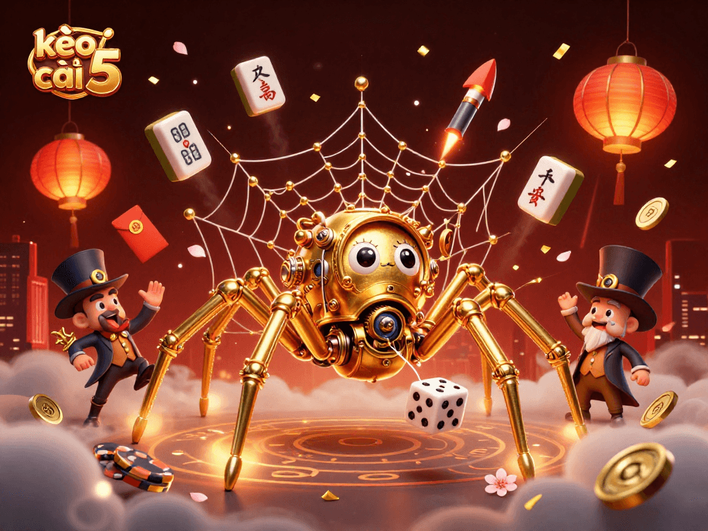 Catch kèo nhà cái 5 and win with an engaging steampunk casino scene.