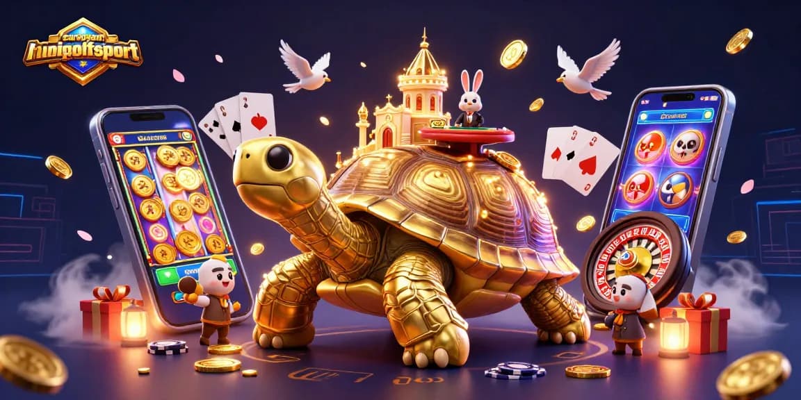 Play with thrilling games at europeanminigolfsport in a vibrant 3D casino environment.