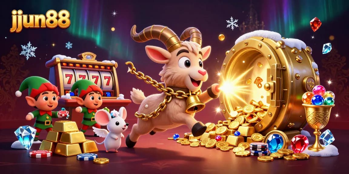 Experience playfulness in jjun88's vibrant casino scene filled with fun characters.