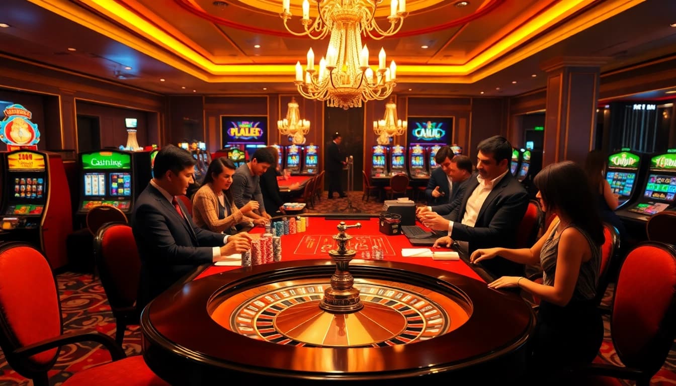 Experience excitement at a trusted nhà cái uy tín ở việt nam with vibrant casino gaming, professional croupiers, and engaging players.