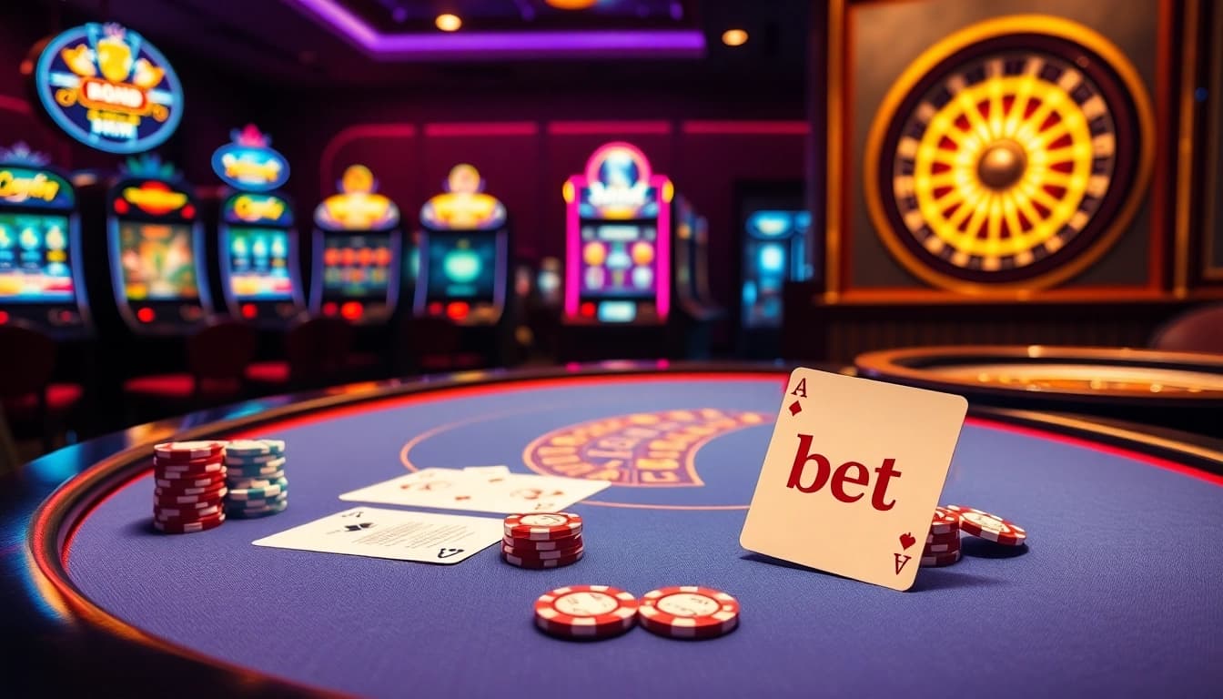 Experience the thrill of high-stakes gambling with 8k bet at a luxurious casino table.
