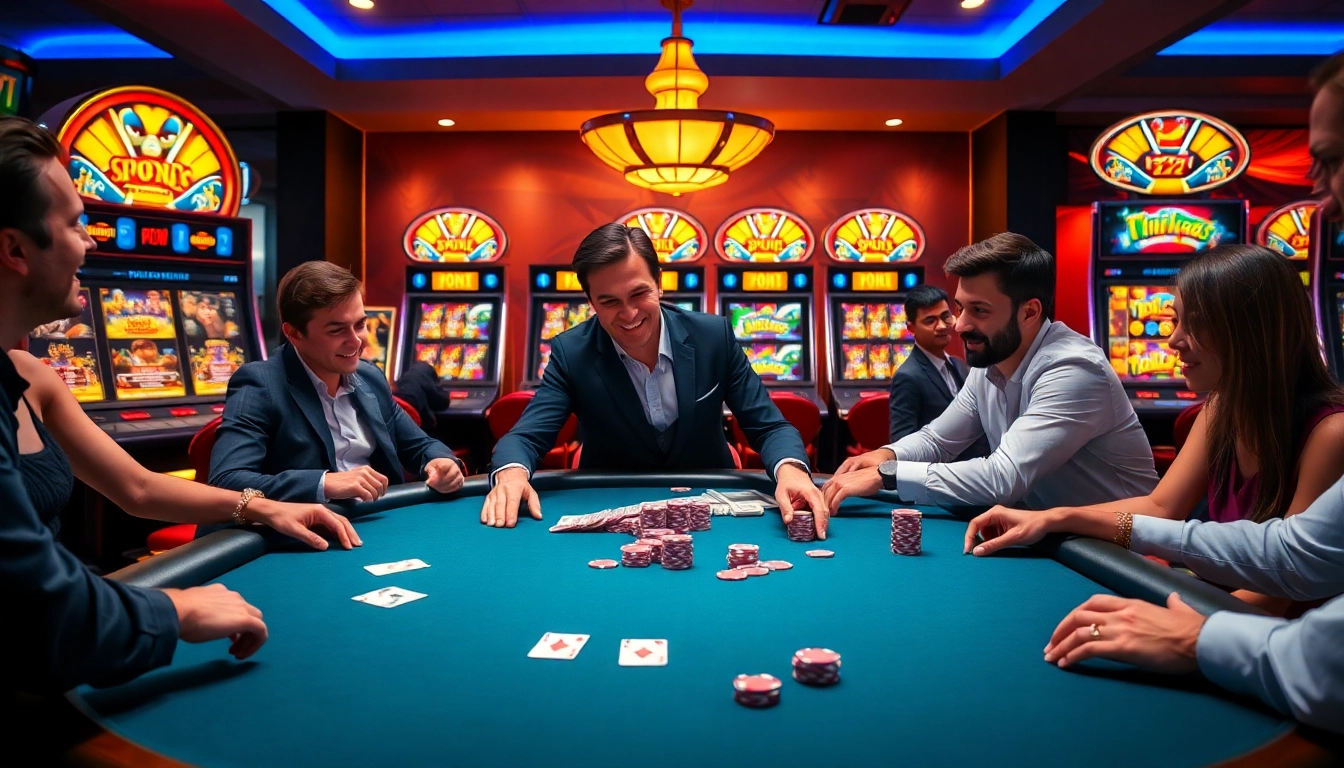 Experience the thrilling poker action at kuwinblog.com with vibrant casino visuals and engaging gameplay.