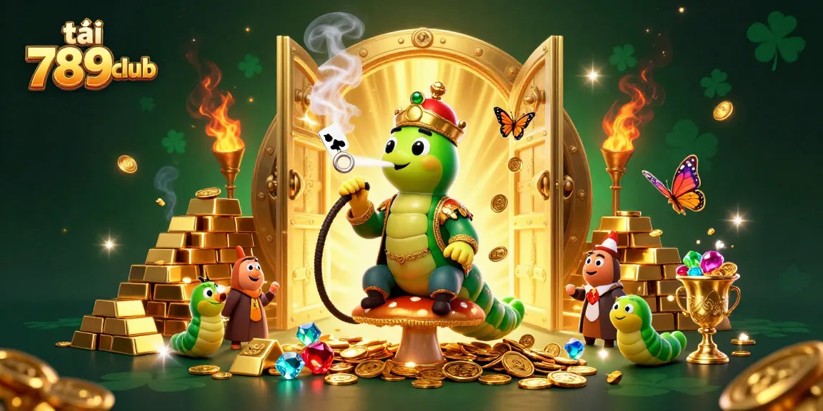 Experience the thrill and excitement of tải 789club in this vibrant 3D casino scene with unique gaming elements.