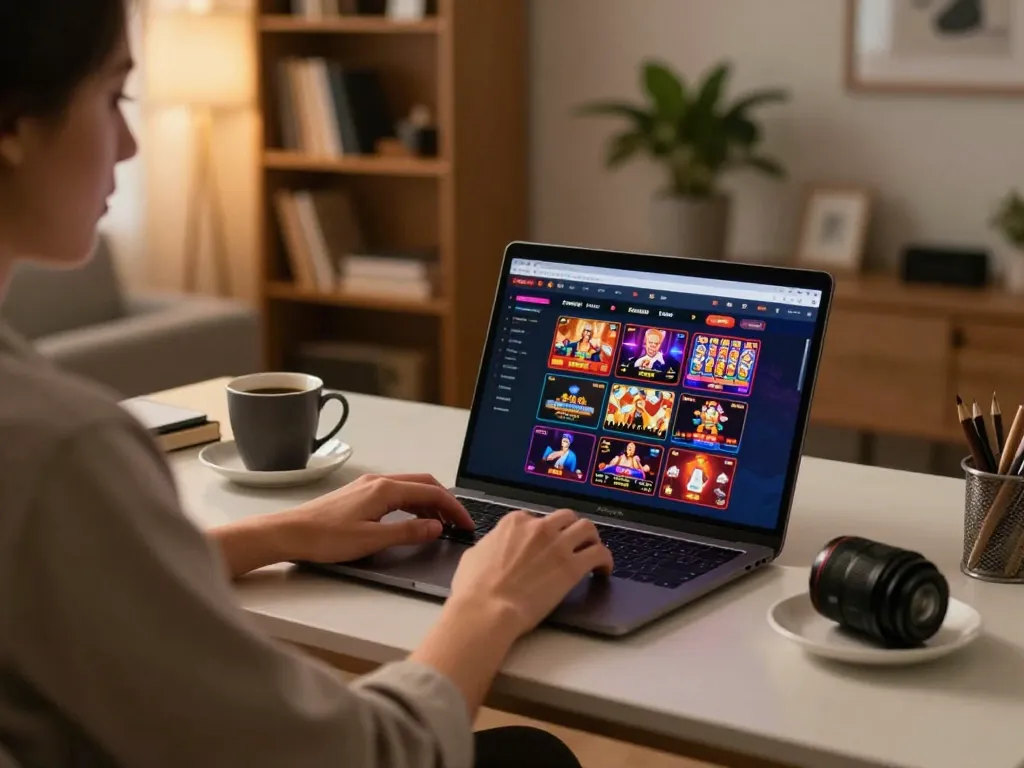 Experience strategic online gaming at https://www.mnm88.com/ with a cozy home setup and vibrant gameplay.