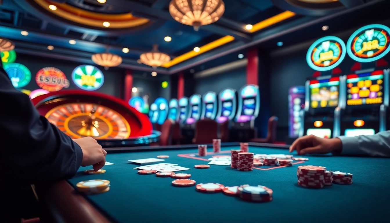 Experience the excitement of gambling at https://kjc365.com/ with lively casino games and vibrant atmosphere.