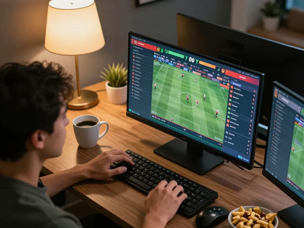 Place bets and track live stats at https://7m.us.com/ in an engaging online sports betting setup.