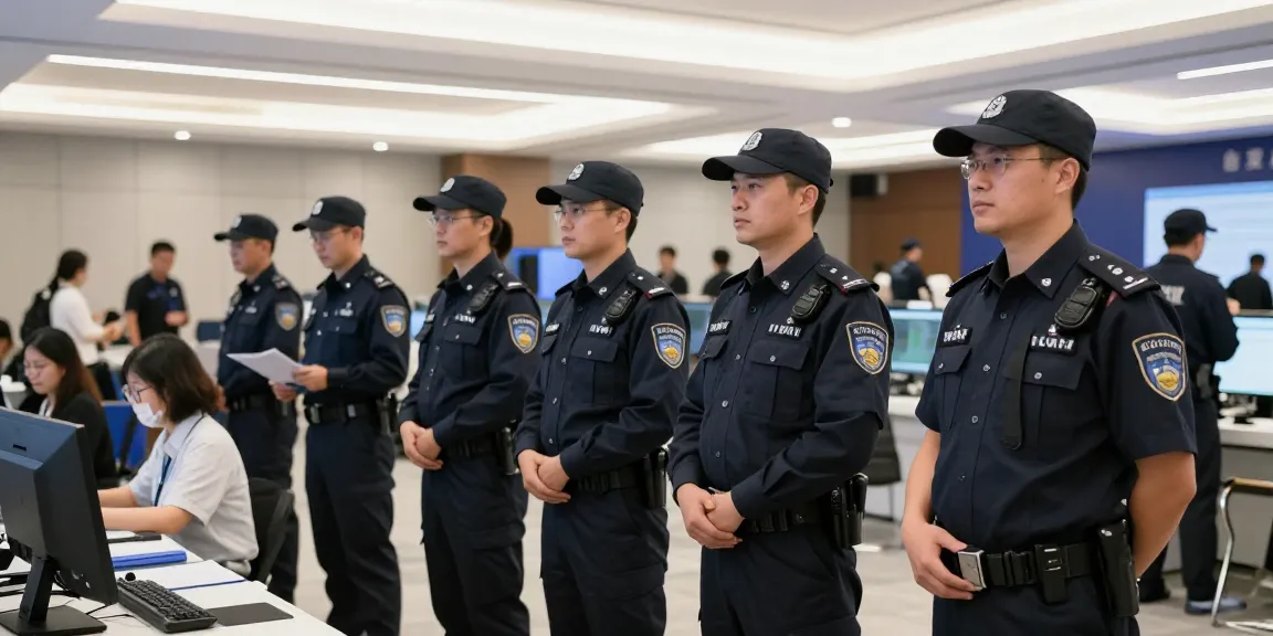 Corporate Security team providing professional service at a local event.