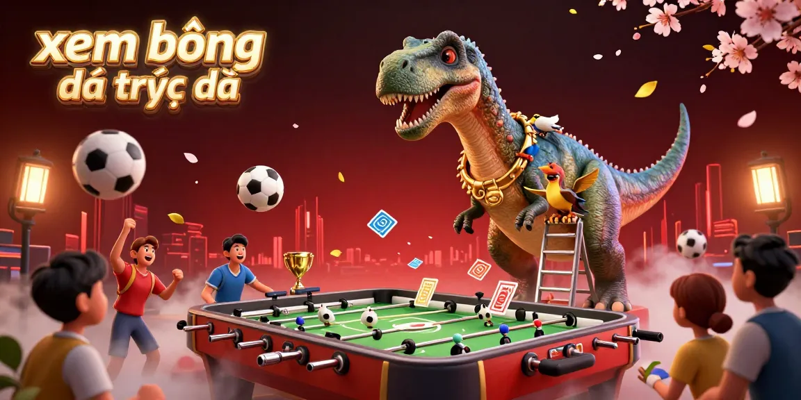 Engaging scene showcasing xem bóng đá trực tiếp with a digital sports arena filled with vibrant football elements and animated fans.