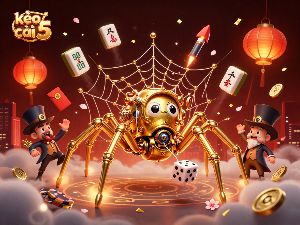 Catch kèo nhà cái 5 and win with an engaging steampunk casino scene.