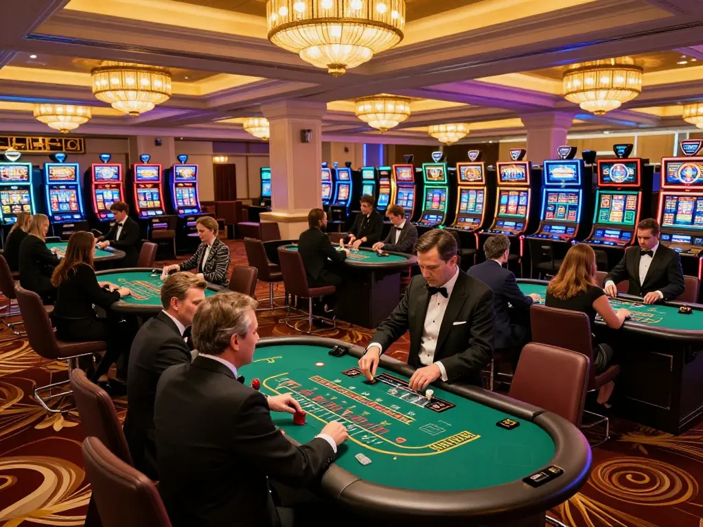 Players enjoying blackjack at f8betz casino with vibrant atmosphere and thrilling gameplay.