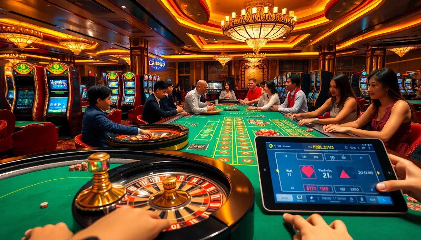 Experience dynamic gaming at RR88.com with lively casino action, vibrant chip stacks, and immersive betting.