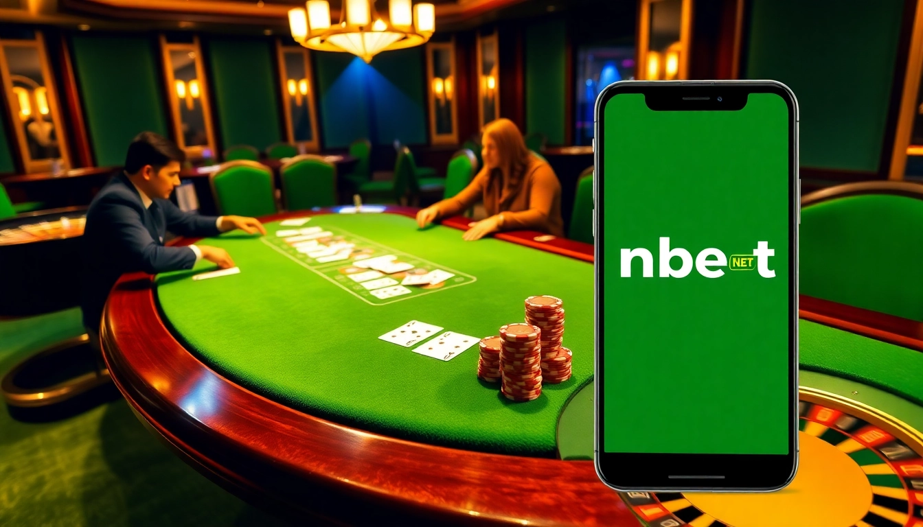 Experience thrilling poker gameplay with nbet net in a vibrant casino setting