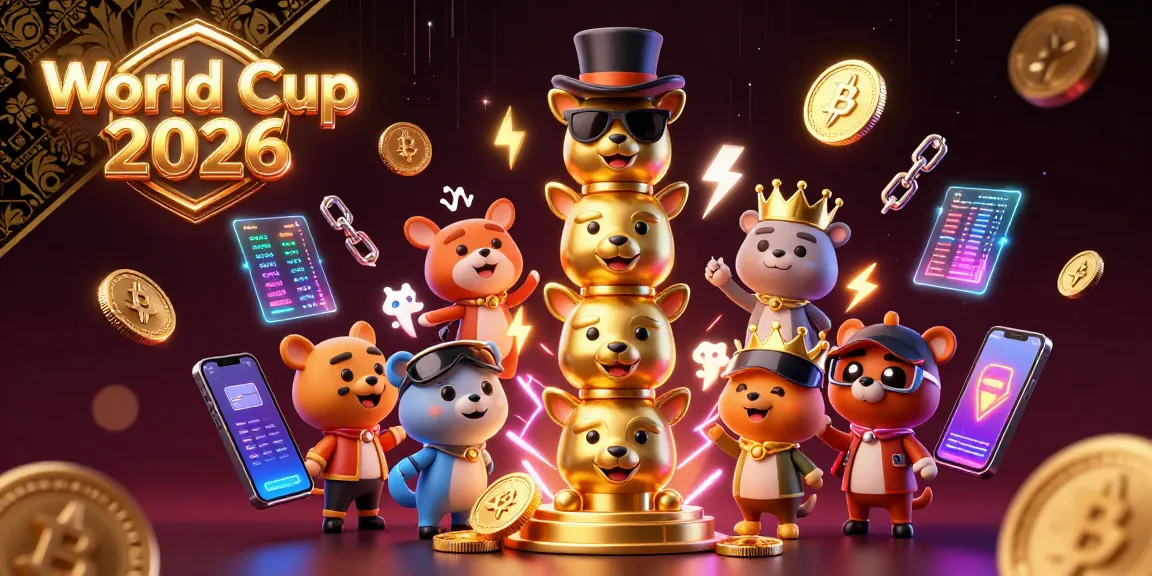 Experience exciting gambling at the World Cup 2026 with vibrant casino elements and crypto coins in action.