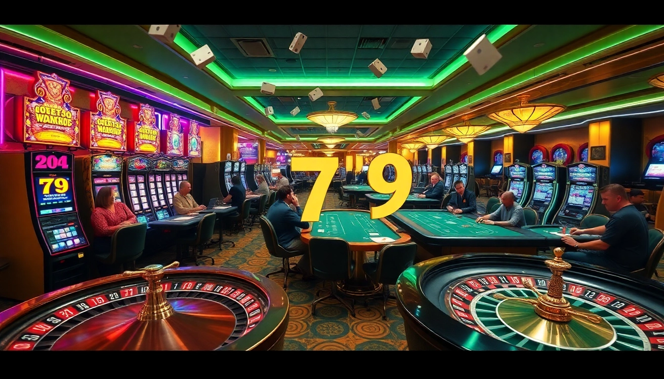 Experience thrilling gameplay at fun 79 with dazzling slot machines and exciting table games.