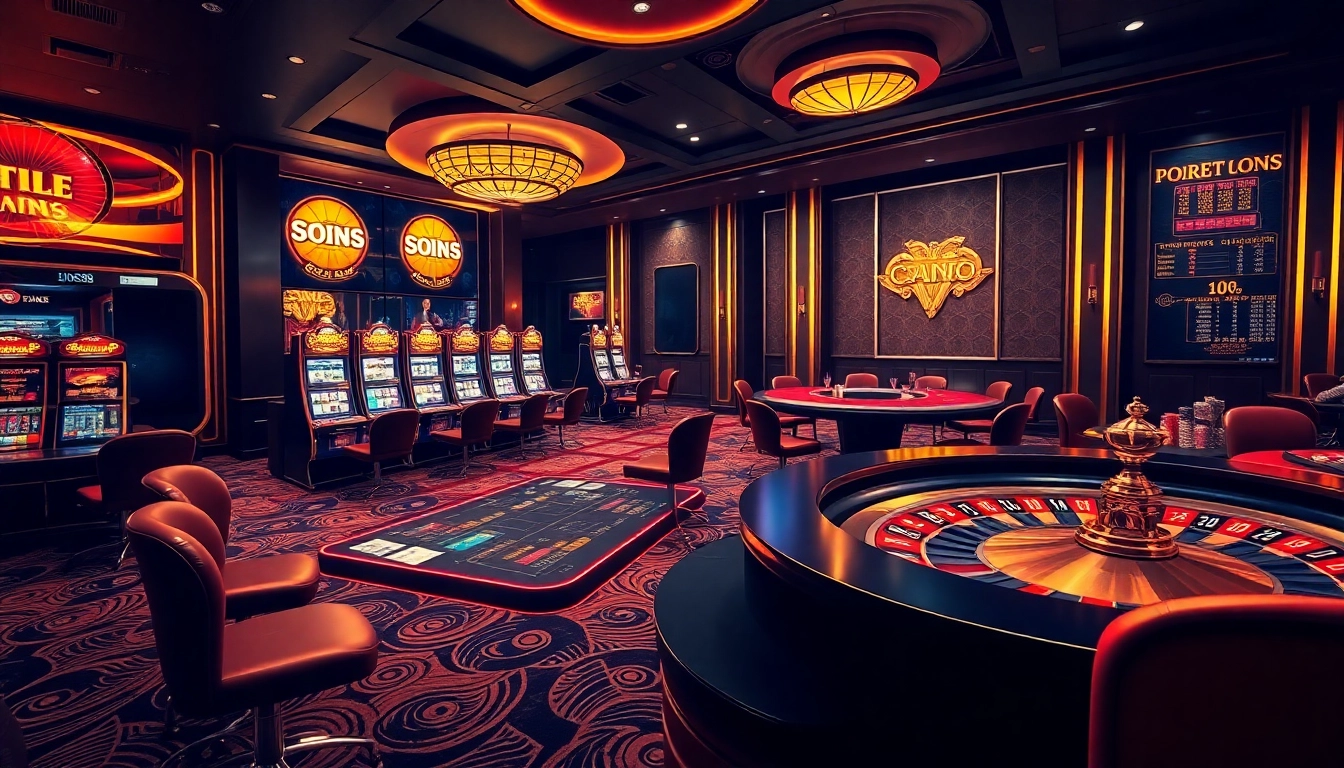 Engage with the dynamic gaming environment at https://one88.sa.com/ featuring luxury casino tables and vibrant slot machines.